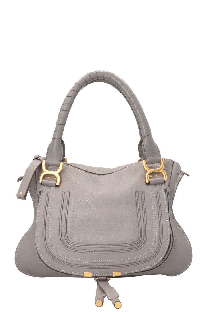 CHLOÉ Marcie Bag Small Double Carry Grey