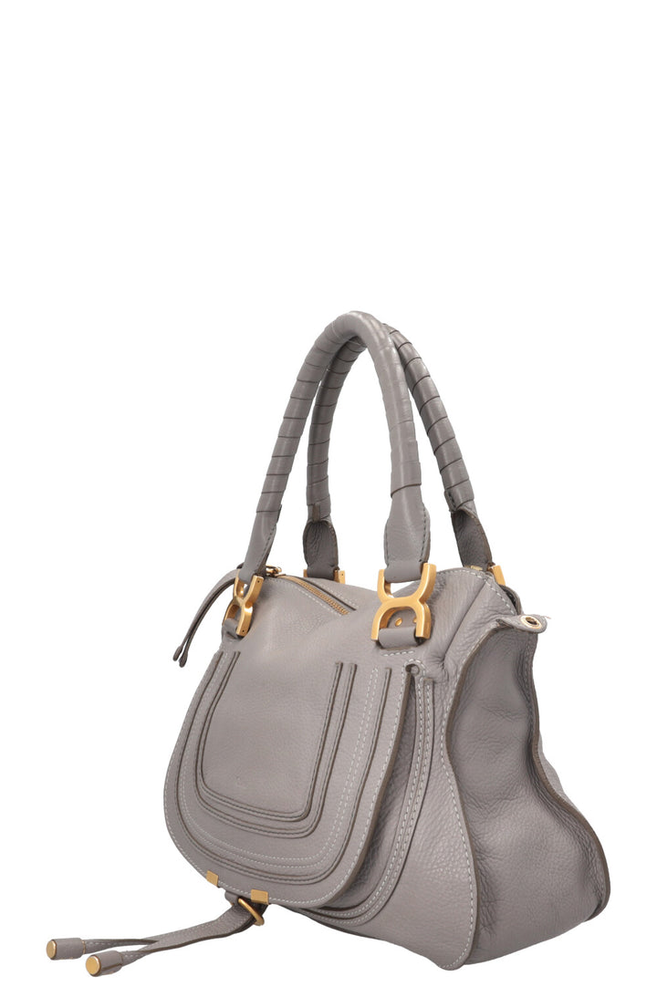 CHLOÉ Marcie Bag Small Double Carry Grey