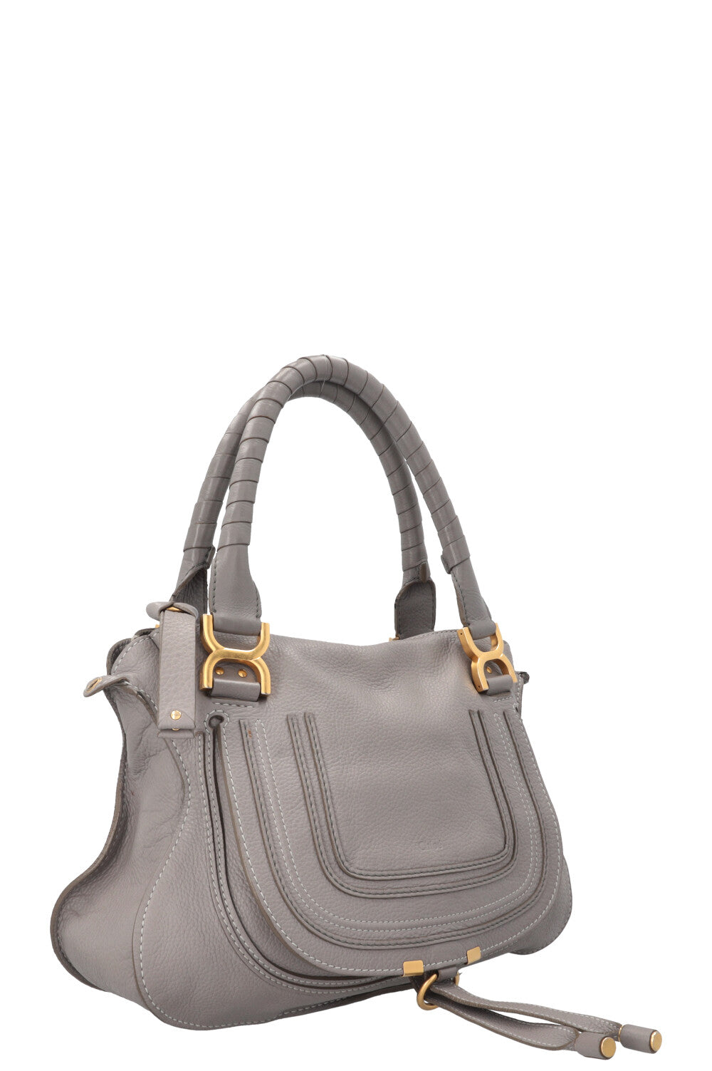 CHLOÉ Marcie Bag Small Double Carry Grey