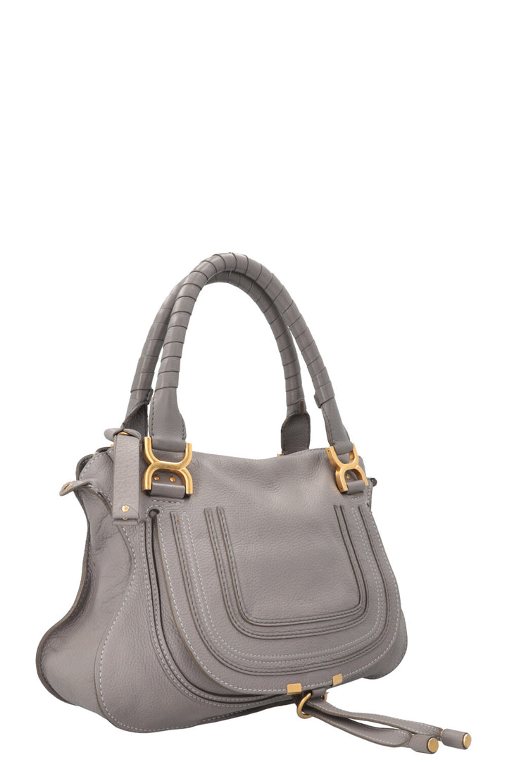 CHLOÉ Marcie Bag Small Double Carry Grey