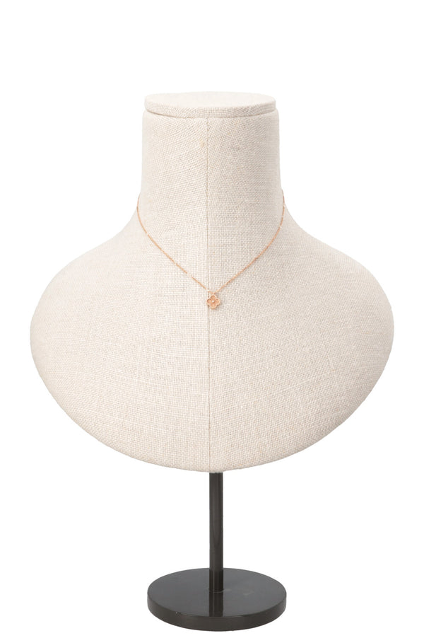 VAN CLEEF&ARPELS Collier Sweet Alhambra Or rose