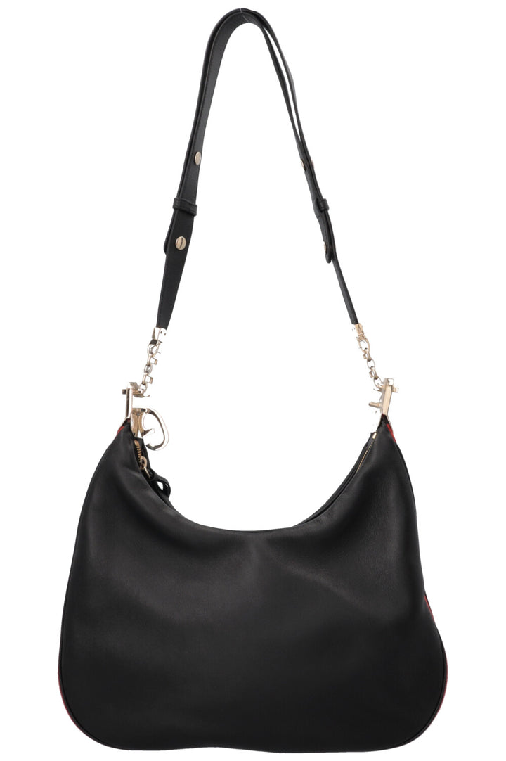 Sac à bandoulière GUCCI Medium Attache en cuir noir