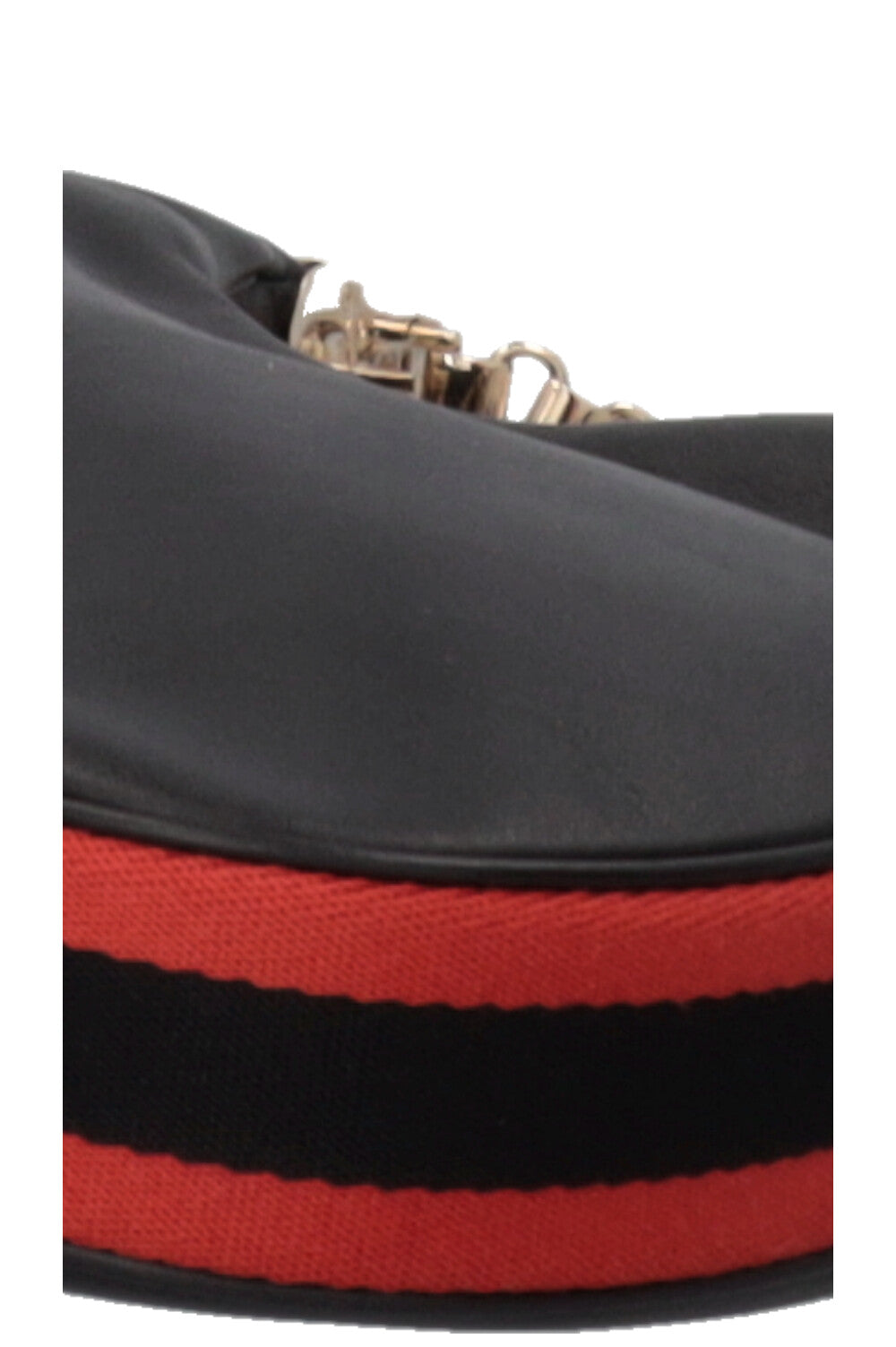 Sac à bandoulière GUCCI Medium Attache en cuir noir