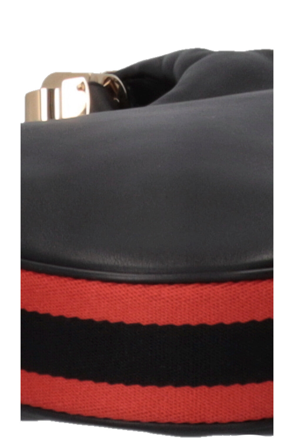 Sac à bandoulière GUCCI Medium Attache en cuir noir