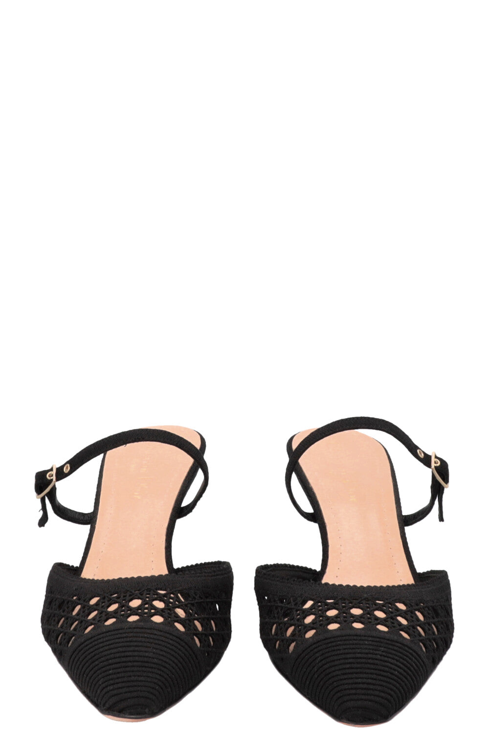 CHRISTIAN DIOR Capture Mules Cannage Black