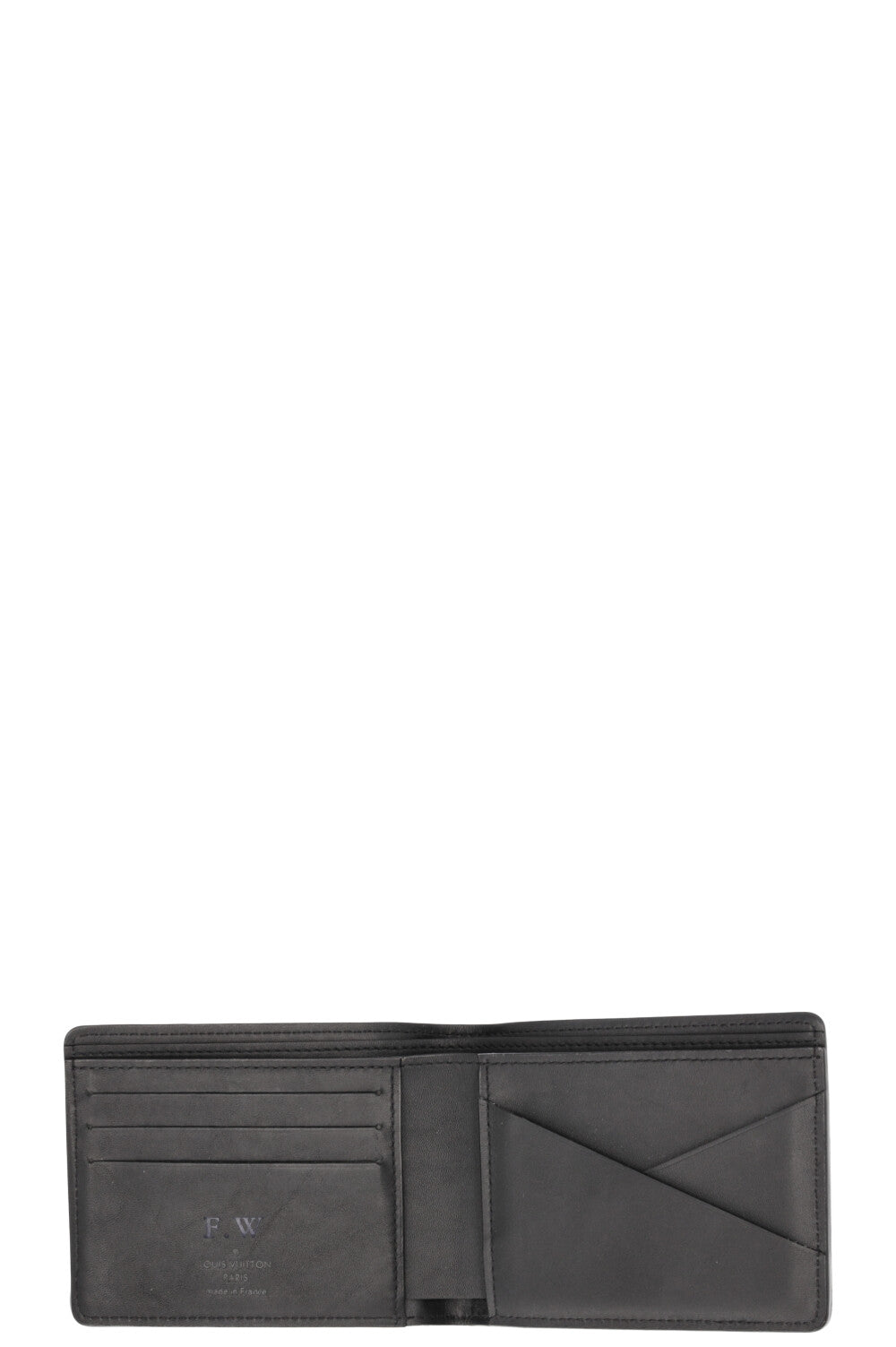 LOUIS VUITTON Portefeuille Multiple Noir Bleu