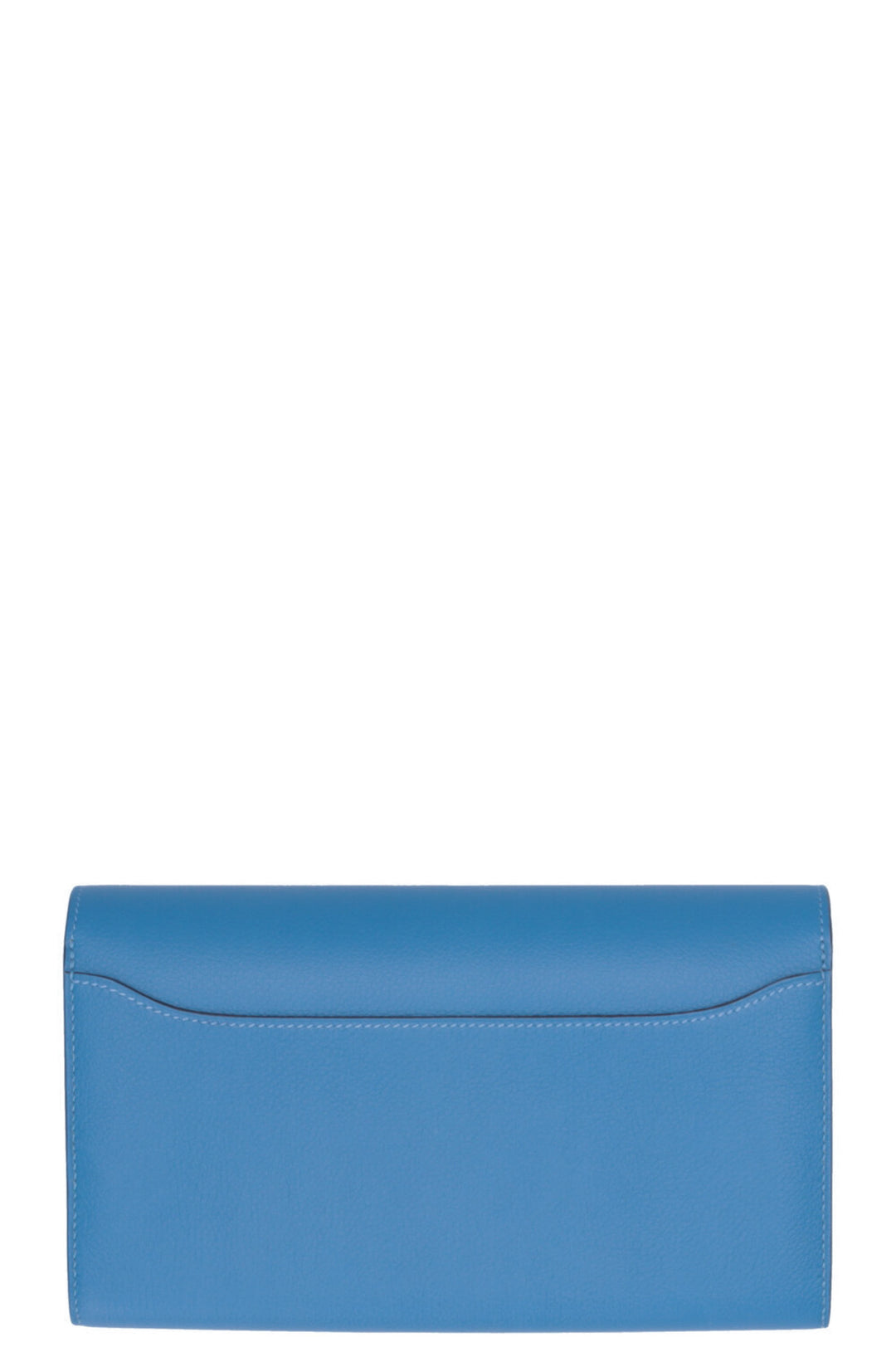 HERMÈS Constance Wallet Evercolor Bleu