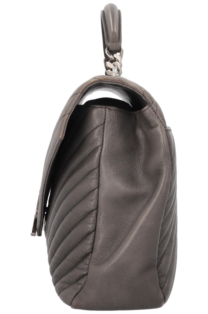 SAINT LAURENT Large College Bag Grey