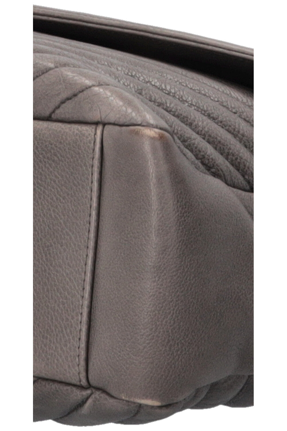SAINT LAURENT Large College Bag Grey