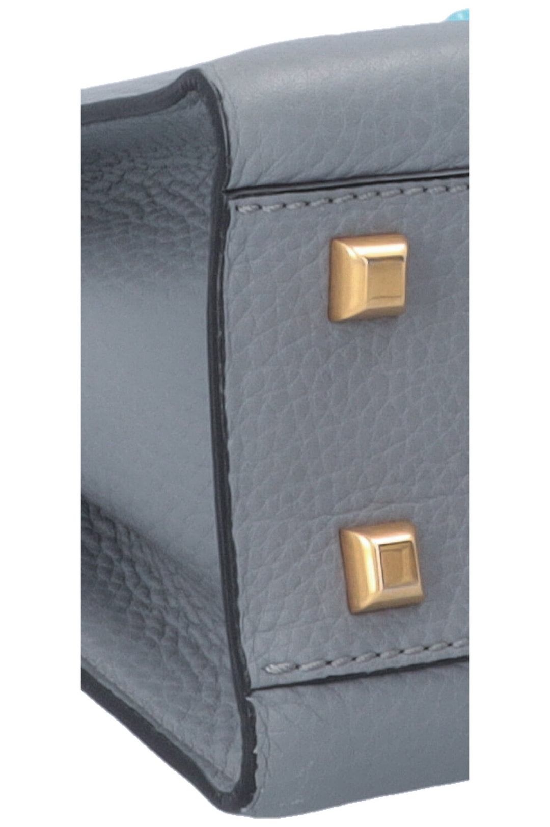 Sac Valentino Small Rolling Rockstud gris