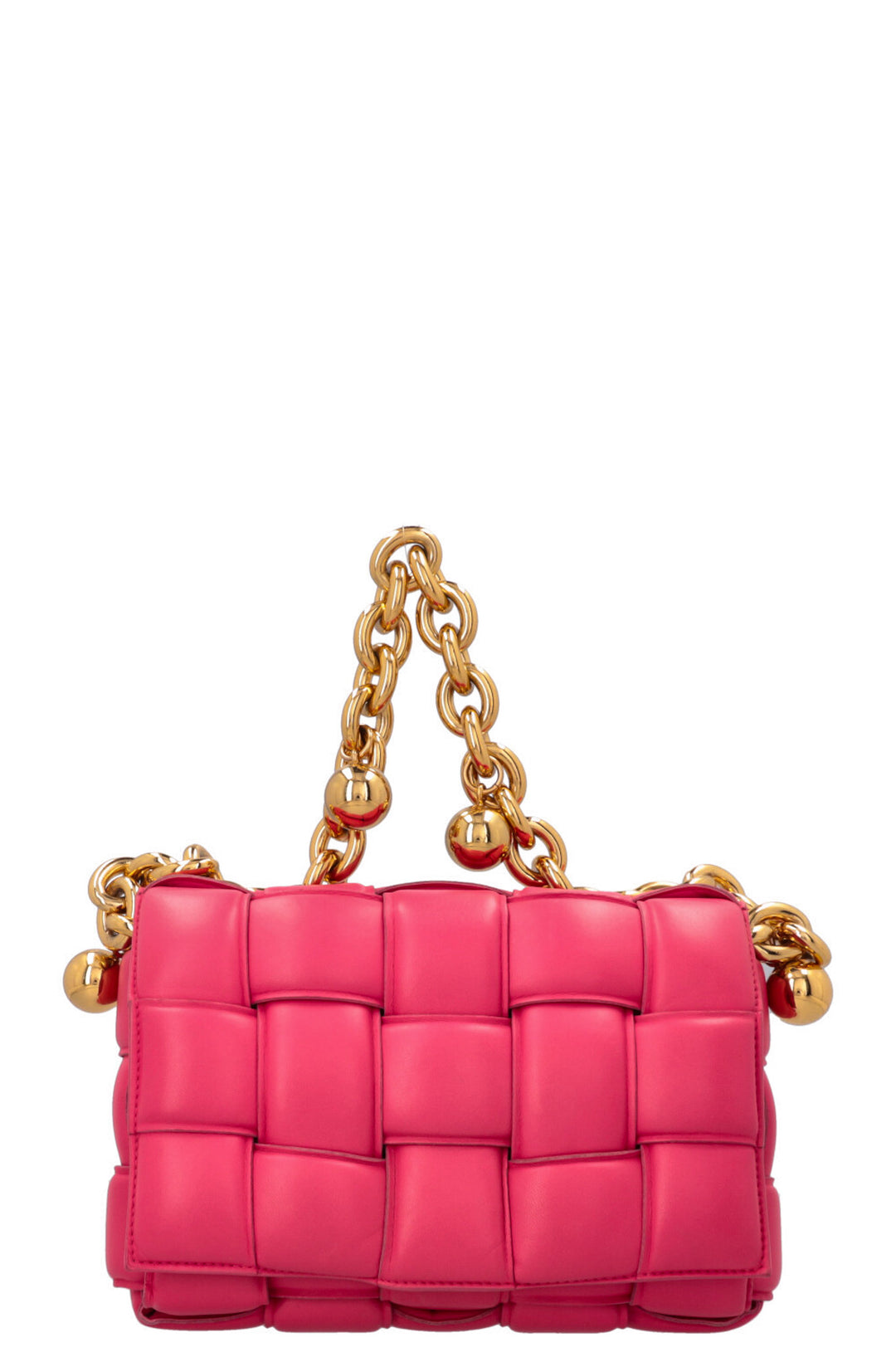 BOTTEGA VENETA Chain Cassette Crossbody Bag Pink