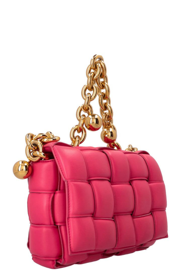 BOTTEGA VENETA Chain Cassette Crossbody Bag Pink