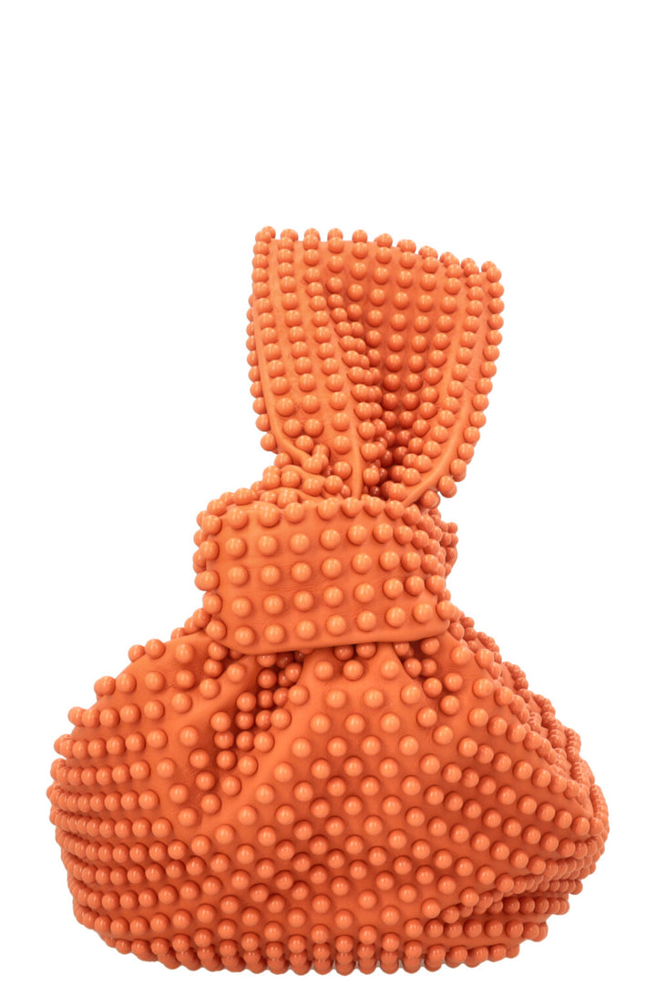 BOTTEGA VENETA Sac hobo Double Knot perlé Pêche