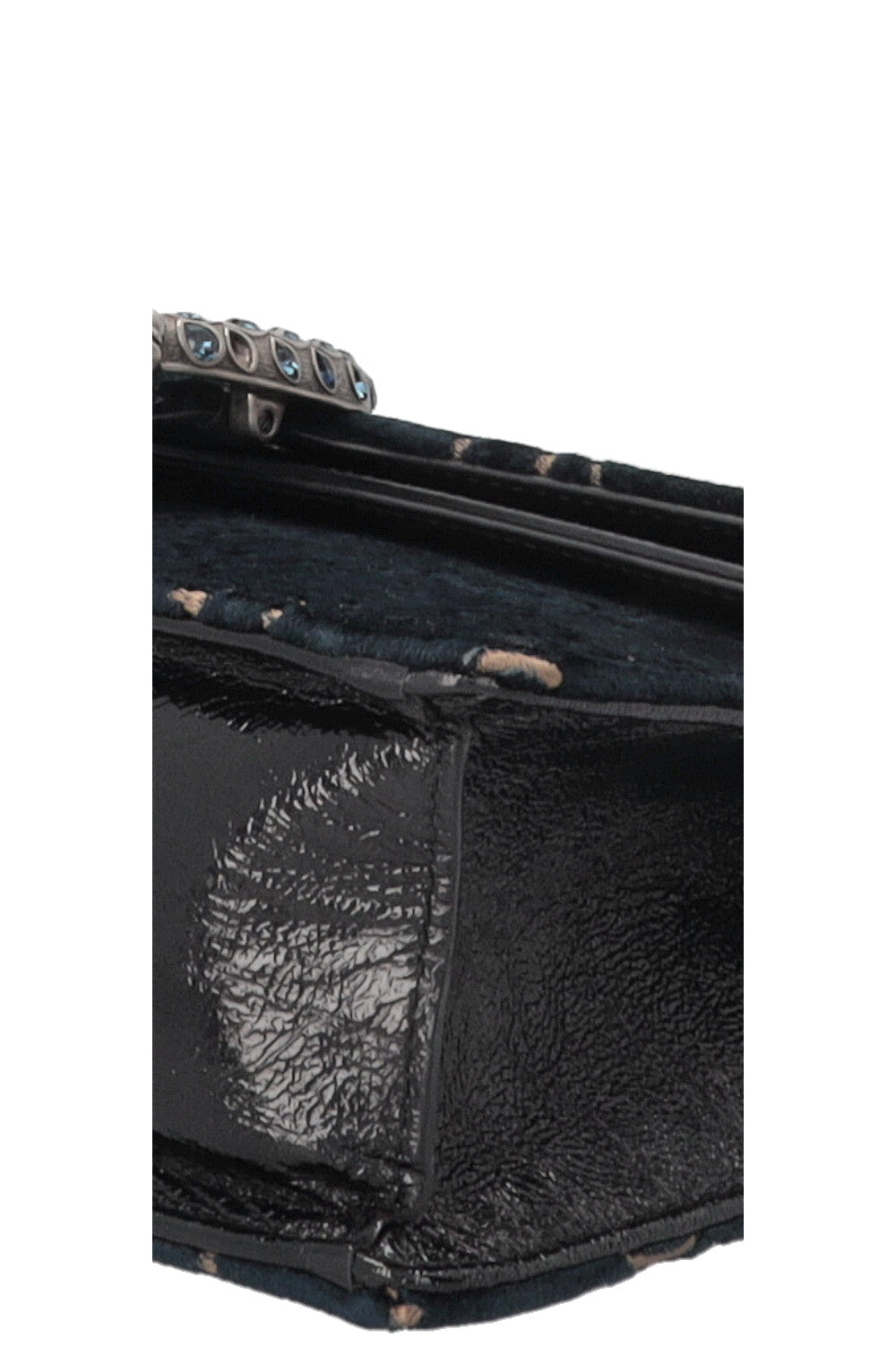 GUCCI Small Dionysos GG Velvet Black
