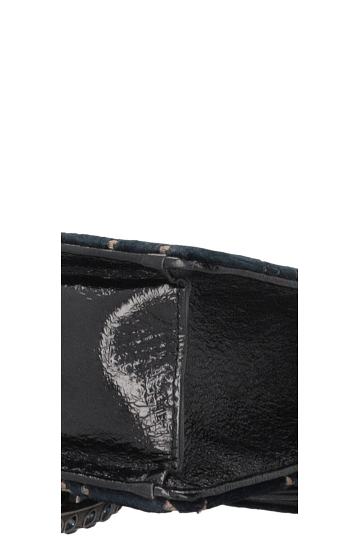 GUCCI Small Dionysos GG Velvet Black