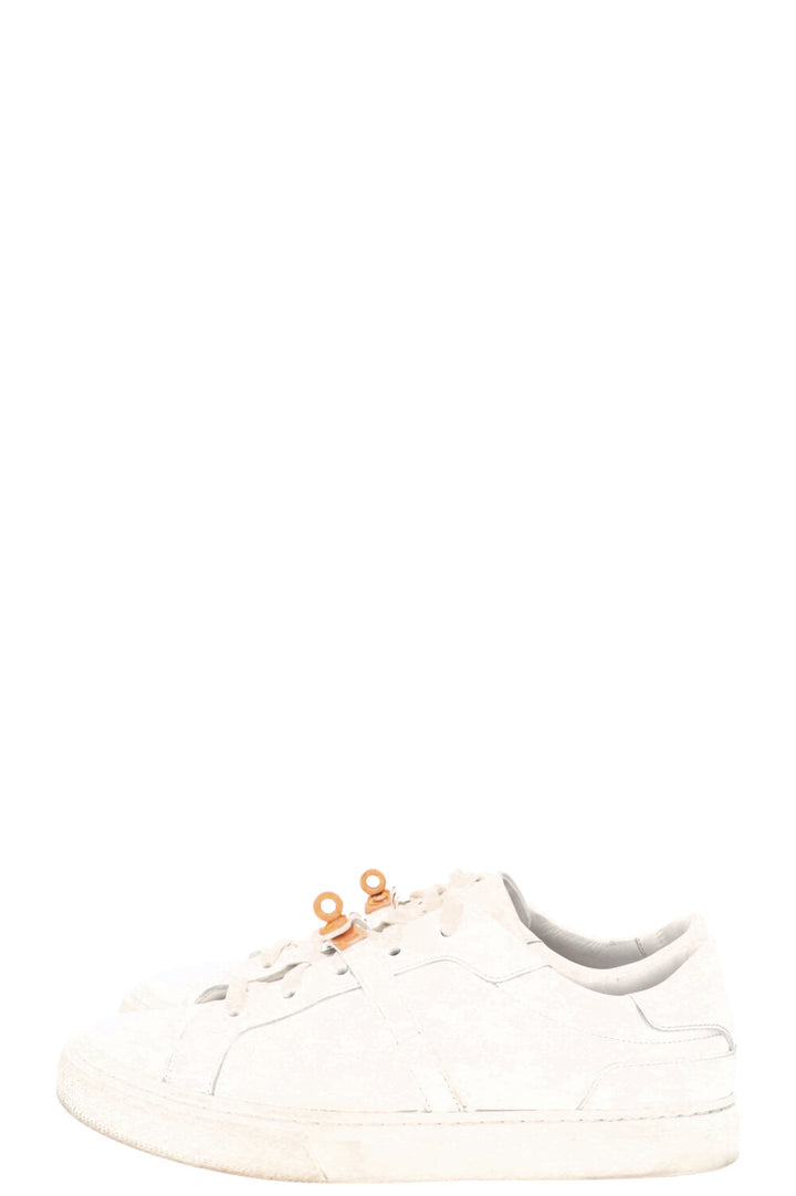 HERMÉS Baskets Kelly Cuir blanc