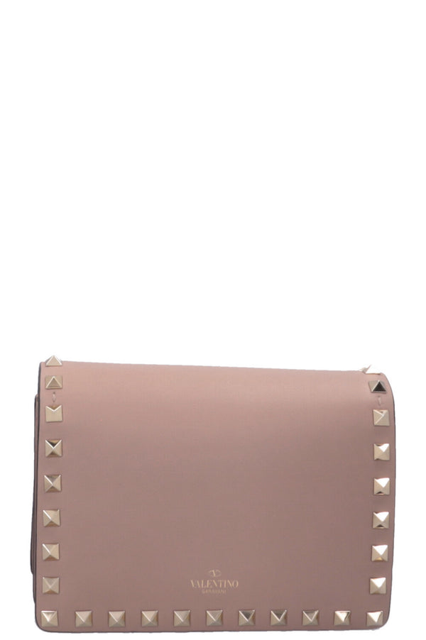 VALENTINO Rockstud Mini Crossbody Bag Nude