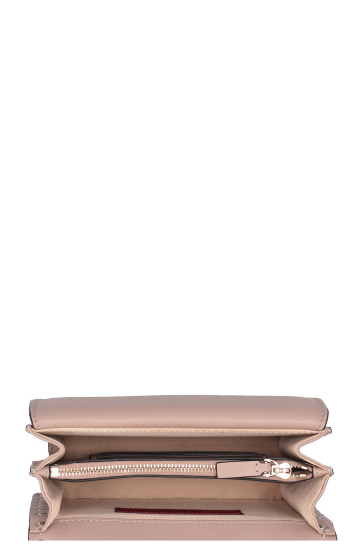 VALENTINO Rockstud Mini Crossbody Bag Nude