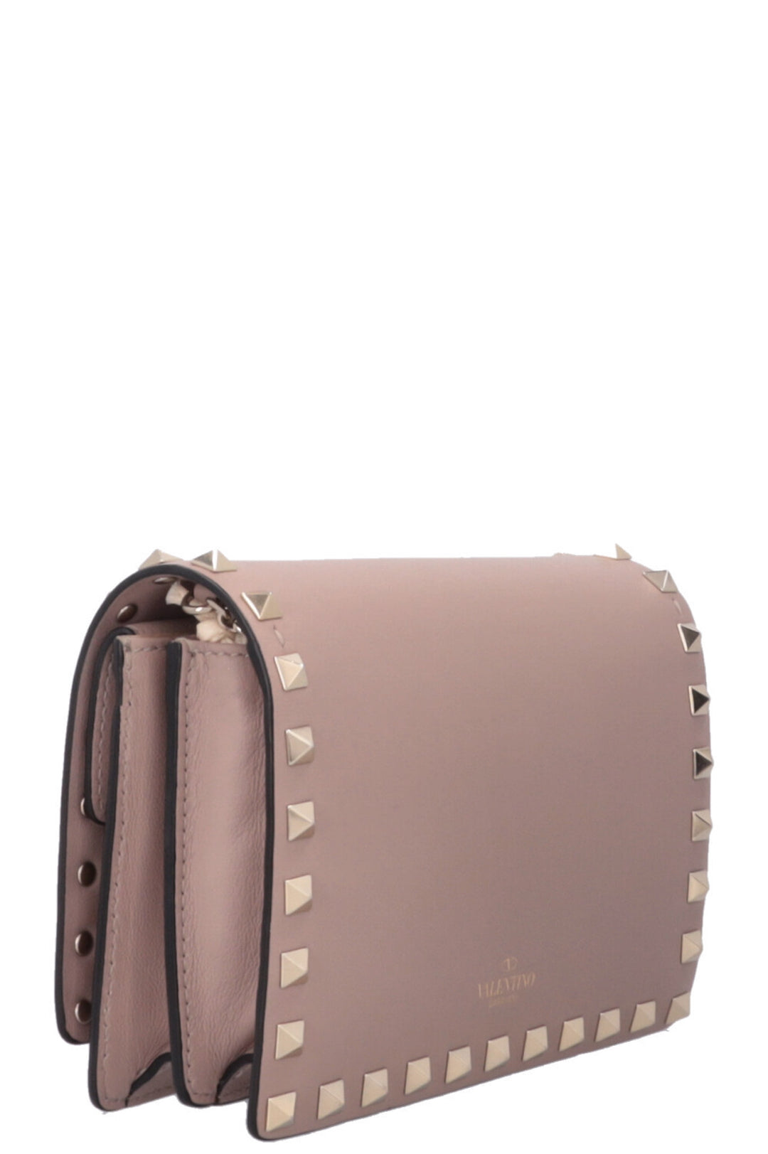 VALENTINO Rockstud Mini Crossbody Bag Nude
