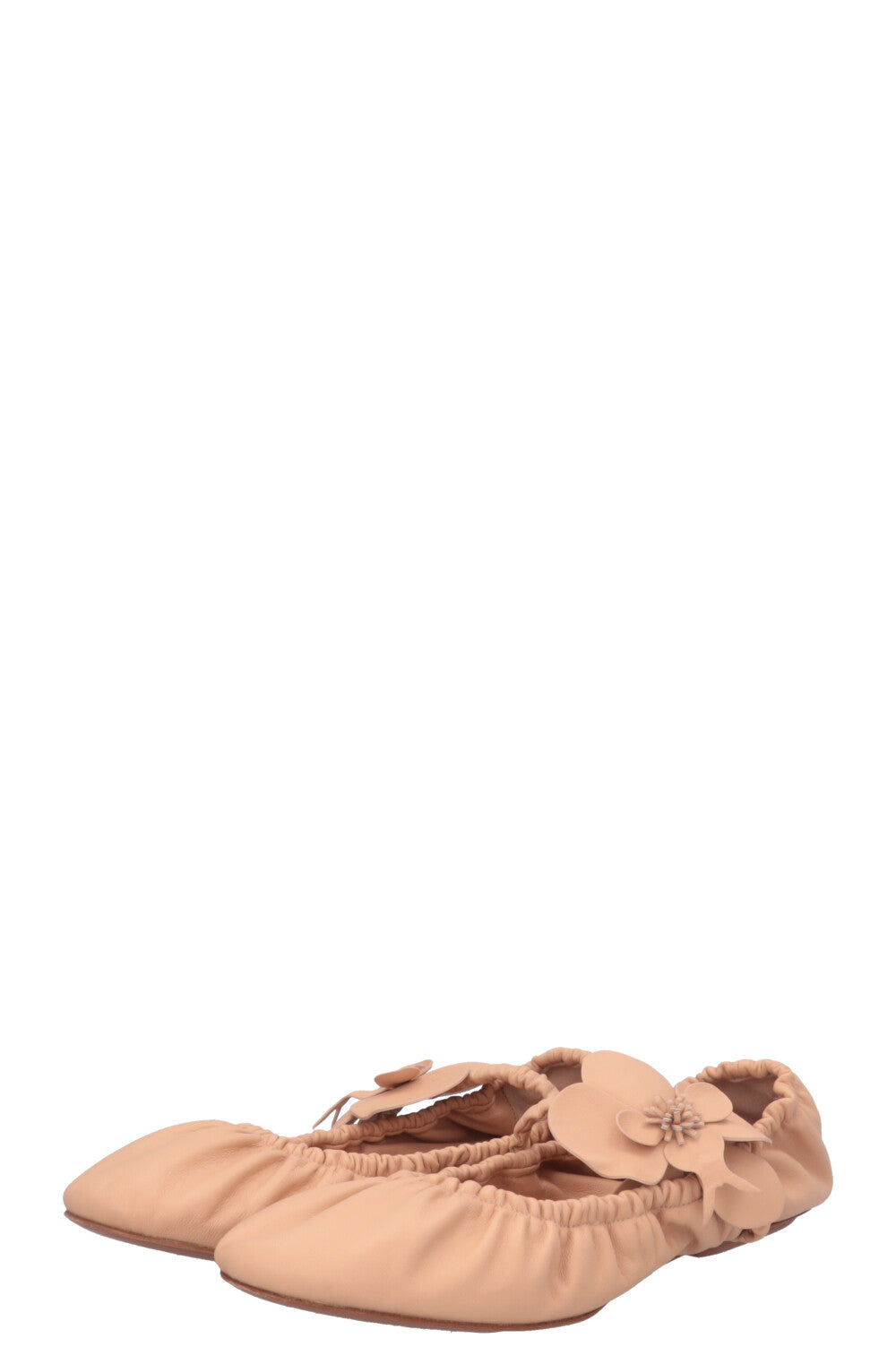 ZIMMERMANN Ballerines Orchid Cuir Nude