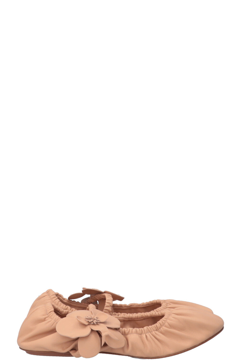 ZIMMERMANN Ballerines Orchid Cuir Nude