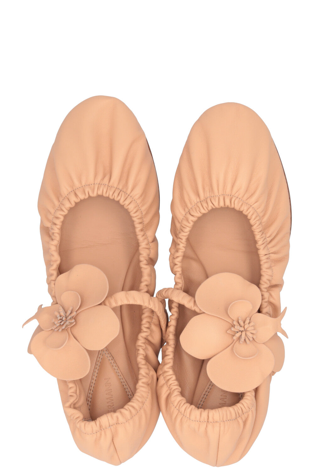 ZIMMERMANN Ballerines Orchid Cuir Nude
