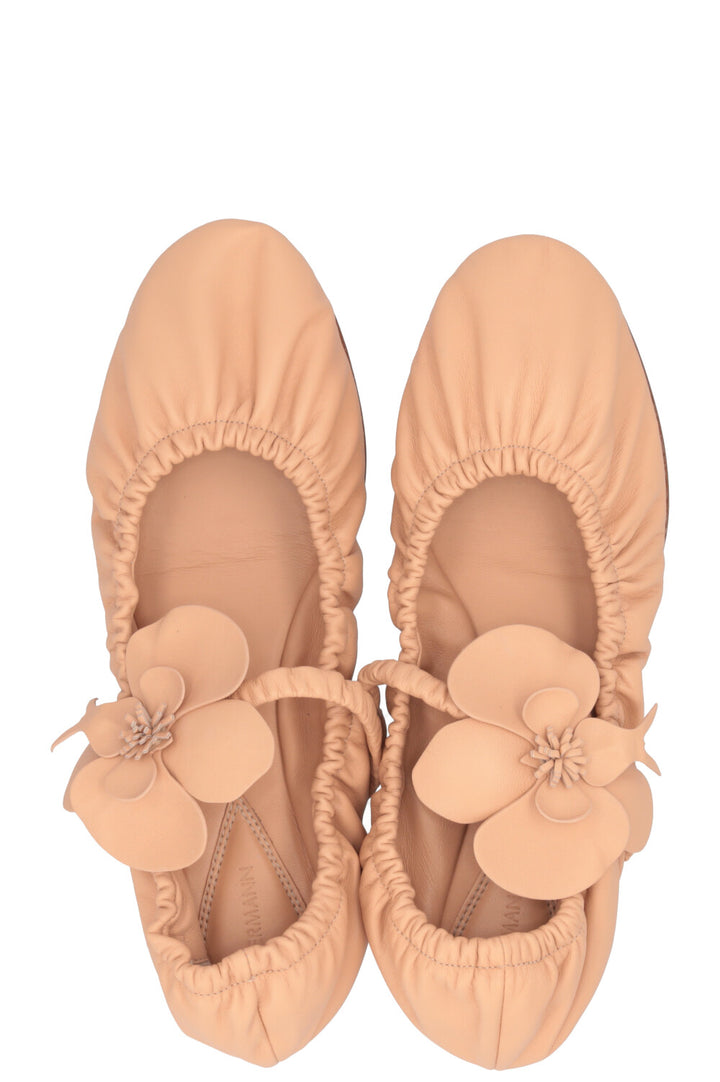 ZIMMERMANN Ballerines Orchid Cuir Nude