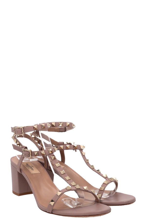 VALENTINO Rockstud Sandals Dusty Pink