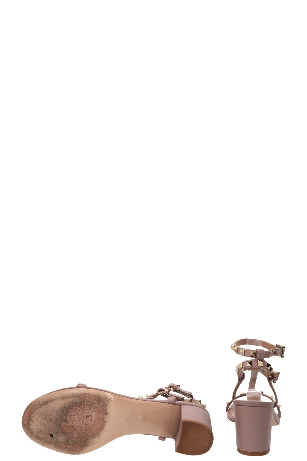 VALENTINO Rockstud Sandals Dusty Pink