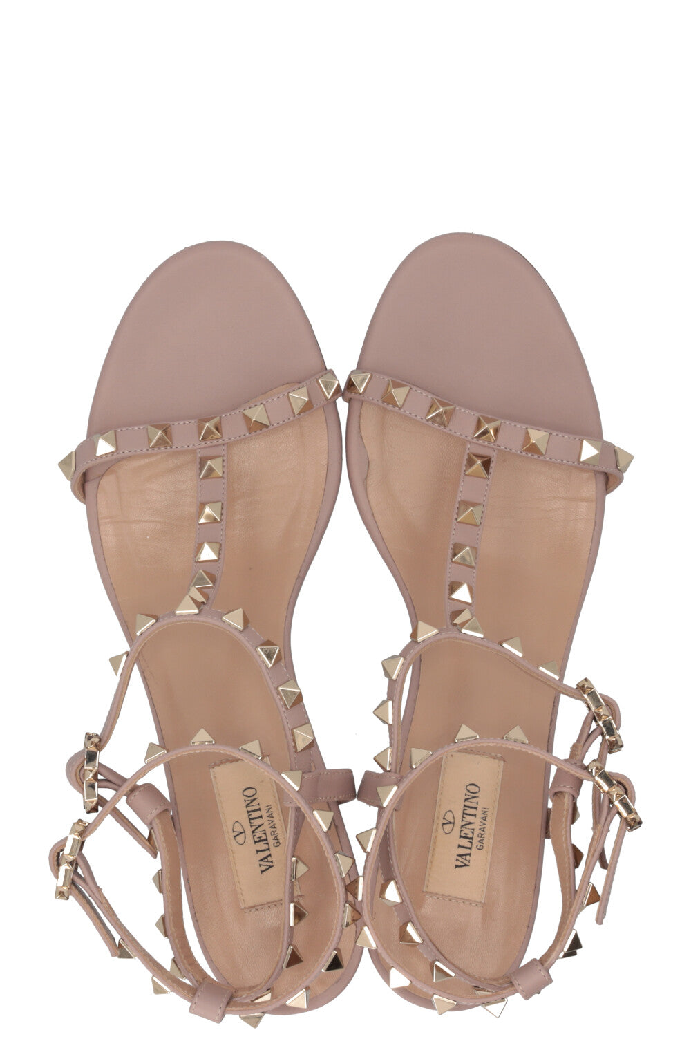 VALENTINO Rockstud Sandals Dusty Pink