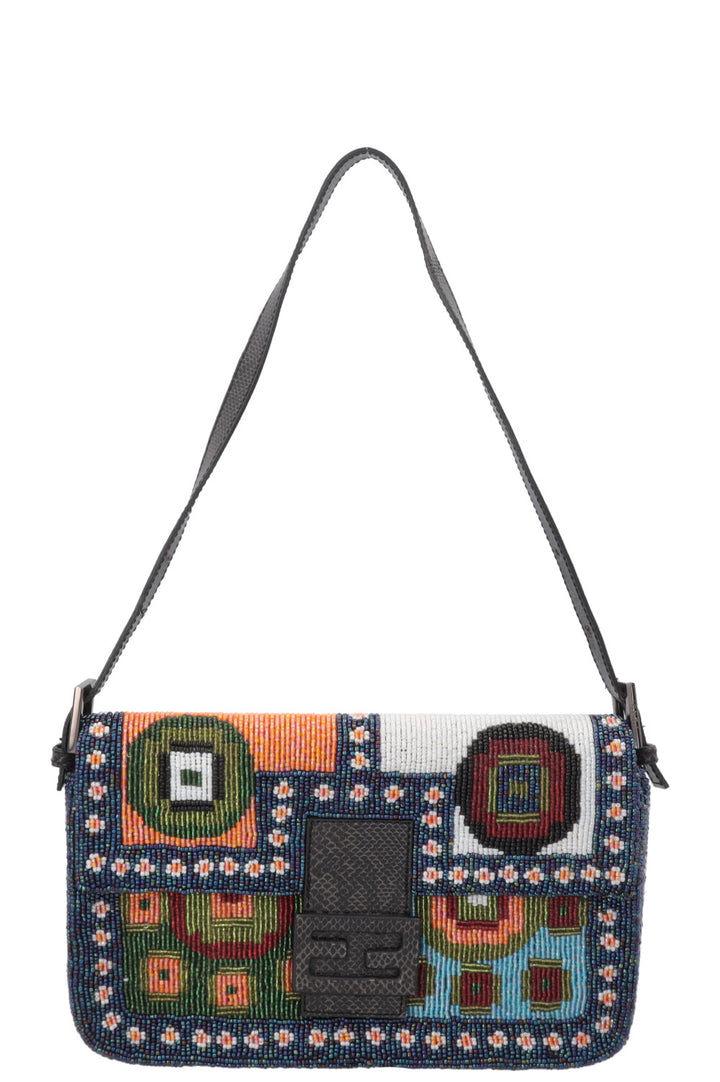 FENDI Beaded Baguette Multicolor