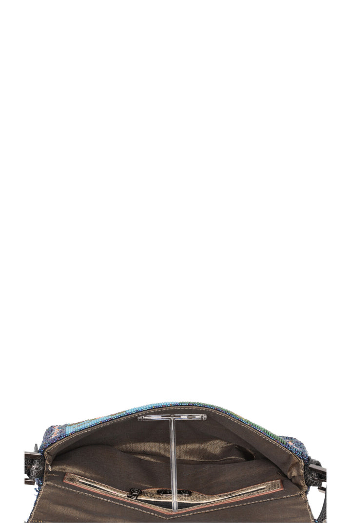 FENDI Beaded Baguette Multicolor