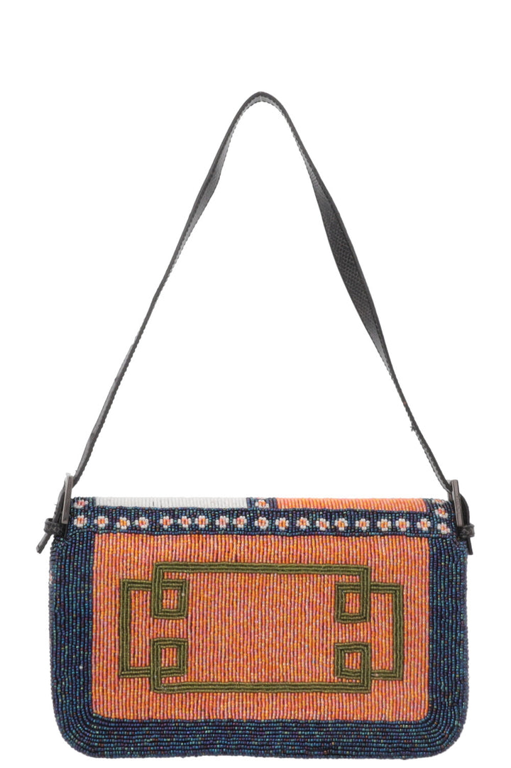 FENDI Beaded Baguette Multicolor