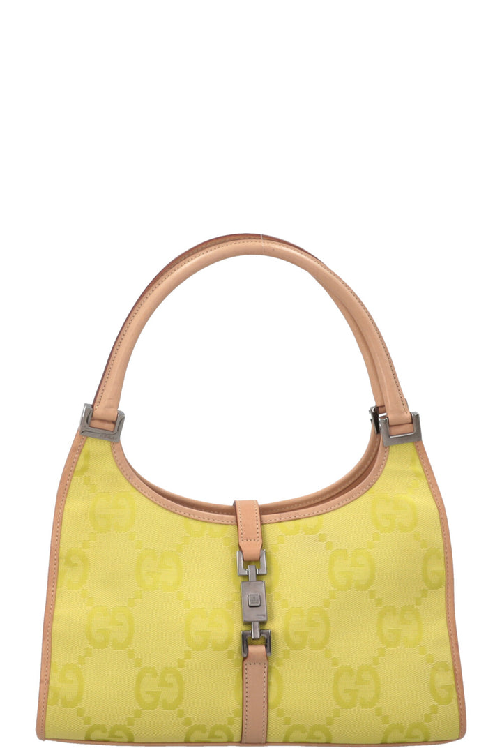 GUCCI Jackie Bardot Bag Lime