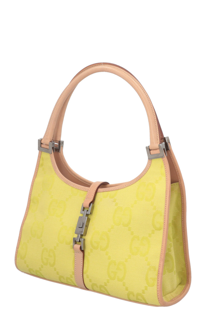 GUCCI Jackie Bardot Bag Lime