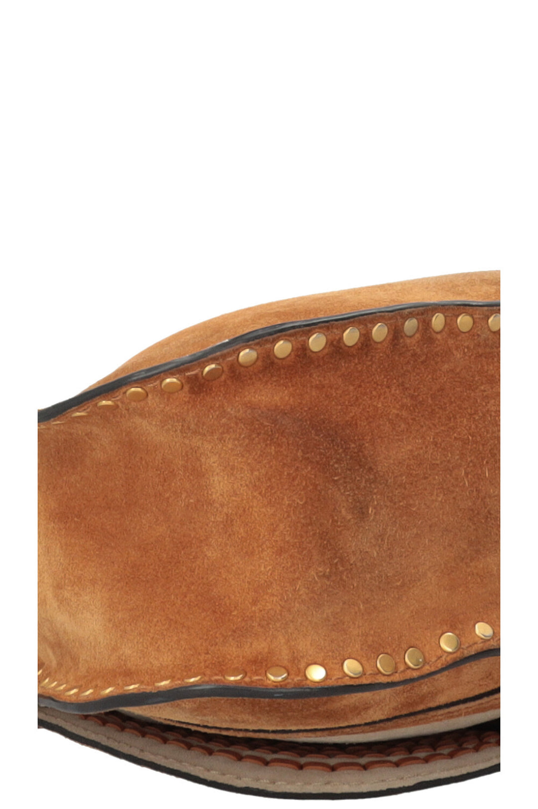 CHLOÉ Small Double Carry Marcie Bag Suede Brown