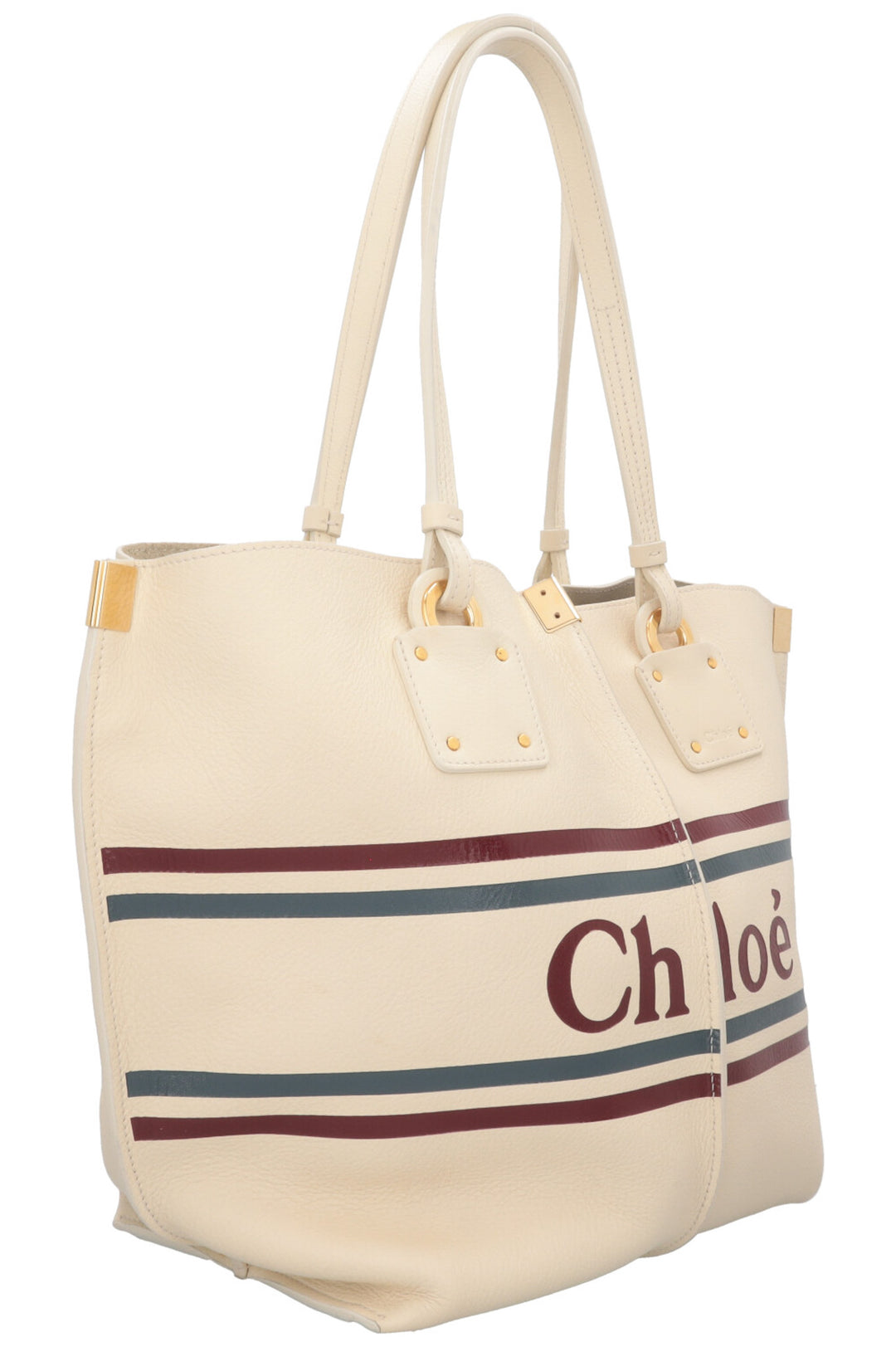 CHLOÉ Vick Tote Bag Ivory