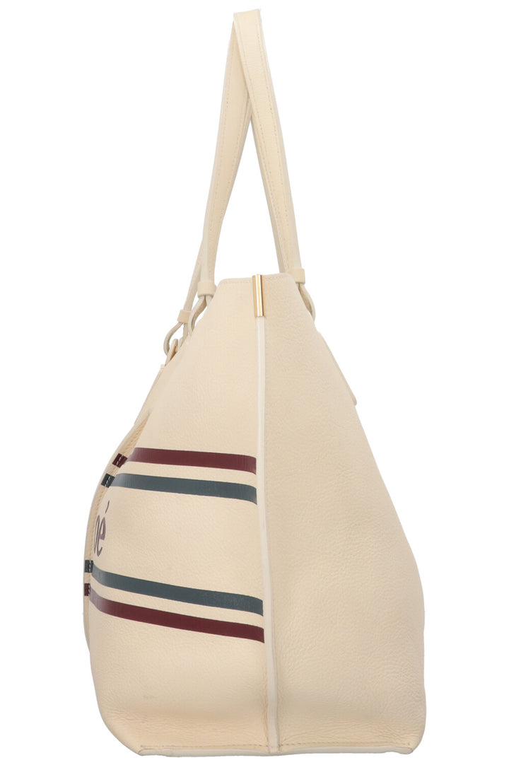 CHLOÉ Vick Tote Bag Ivory