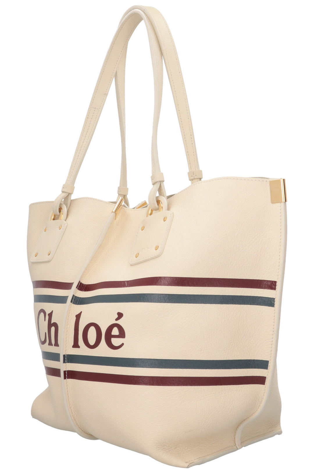 CHLOÉ Vick Tote Bag Ivory