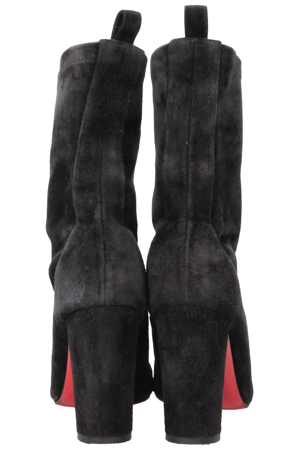 CHRISTIAN LOUBOUTIN Ankle Boots Suede Black