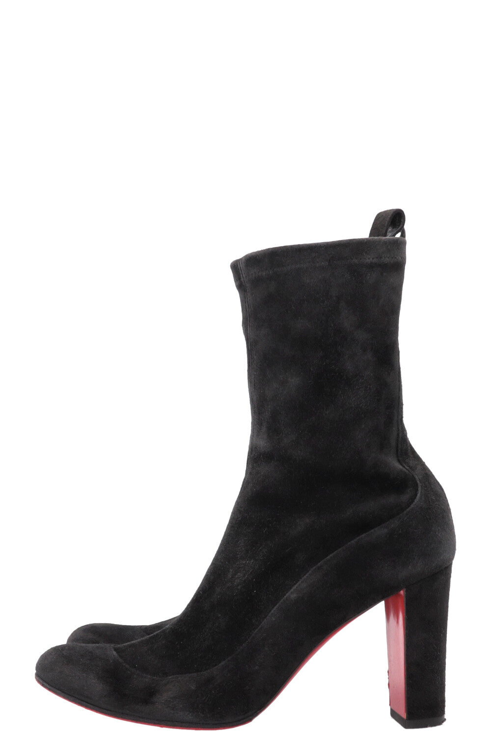 CHRISTIAN LOUBOUTIN Ankle Boots Suede Black