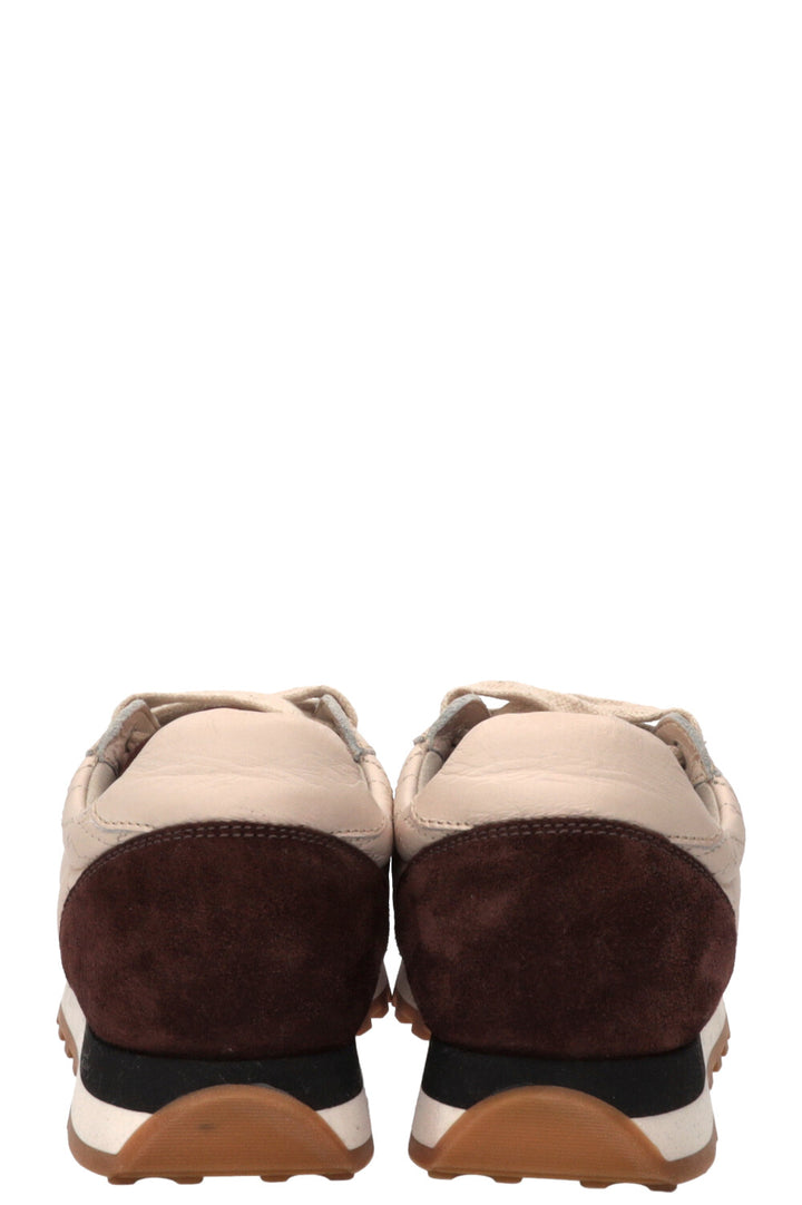 BRUNELLO CUCINELLI Sneakers Suede Brown Ivory