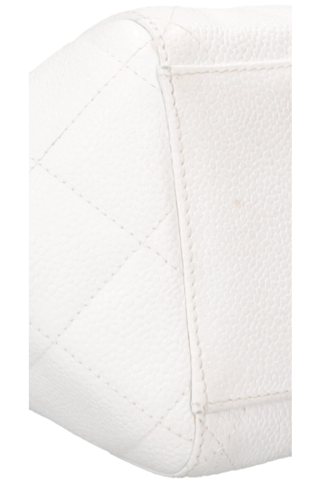 CHANEL Shoulder Bag Caviar White
