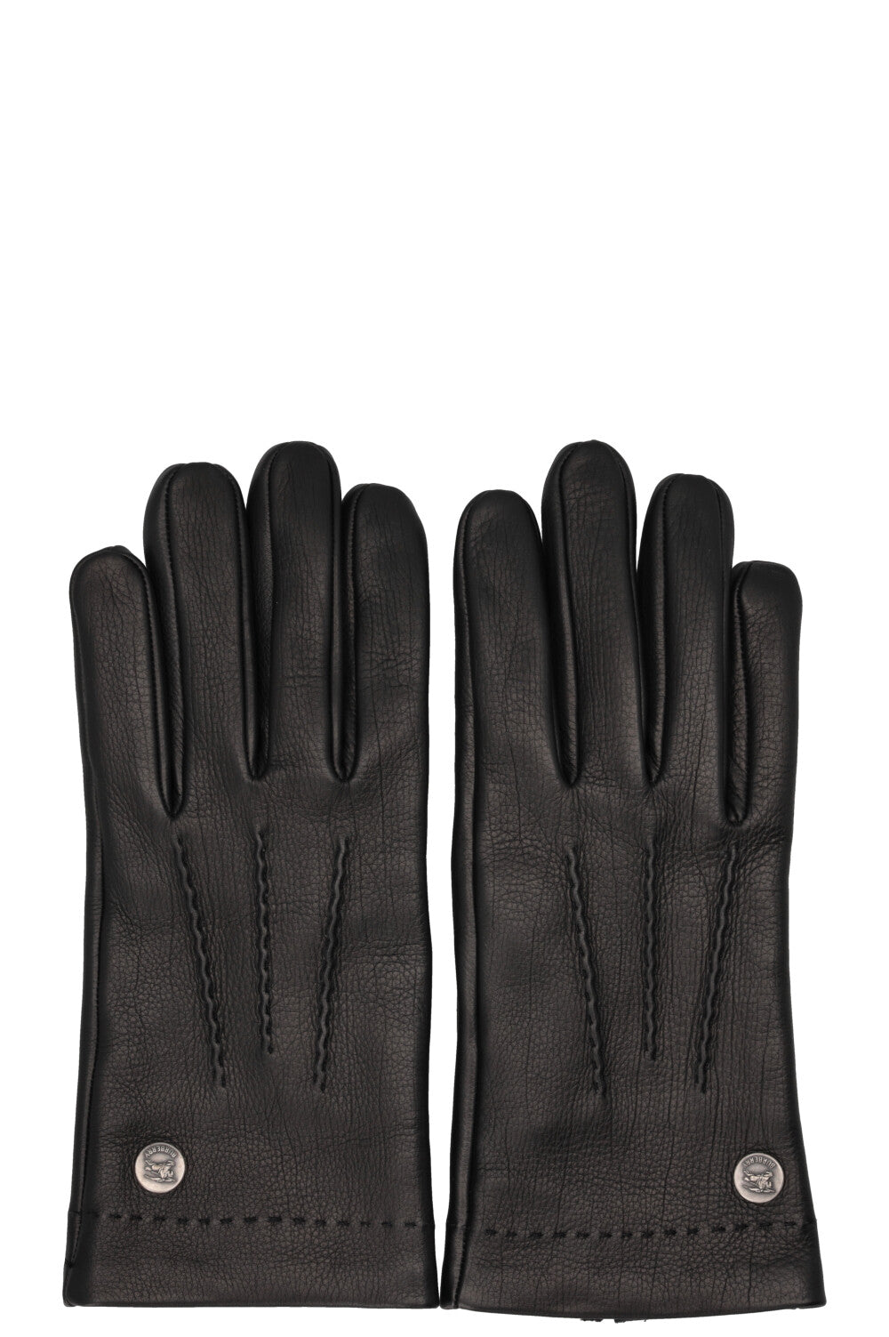 BURBERRY Handschuhe Leder Schwarz