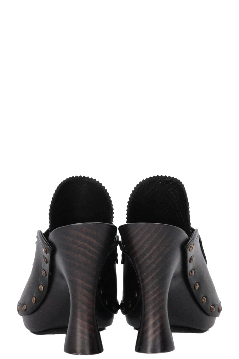 BURBERRY Mules Leather Black