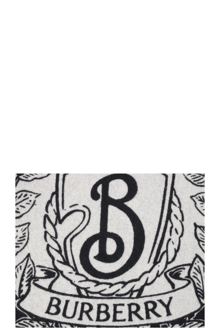BURBERRY Prorsum Reversible Stormy Knight Scarf Cashmere Black