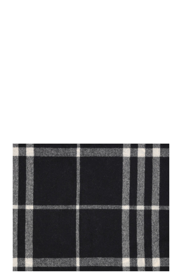 BURBERRY Prorsum Reversible Stormy Knight Scarf Cashmere Black