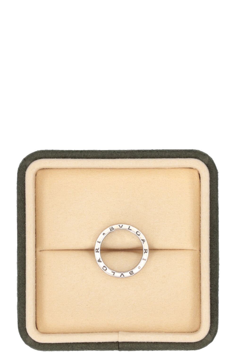 BVLGARI B.Zero1 Ring 18k White Gold Diamonds