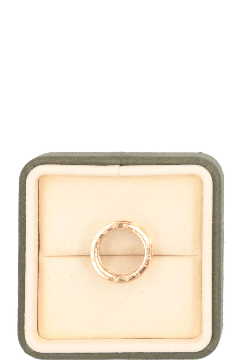 BVLGARI B.Zero1 Bague à trois bandes Marbre bleu
