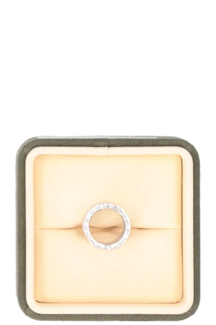 BVLGARI B.Zero 4 Band Ring White Gold